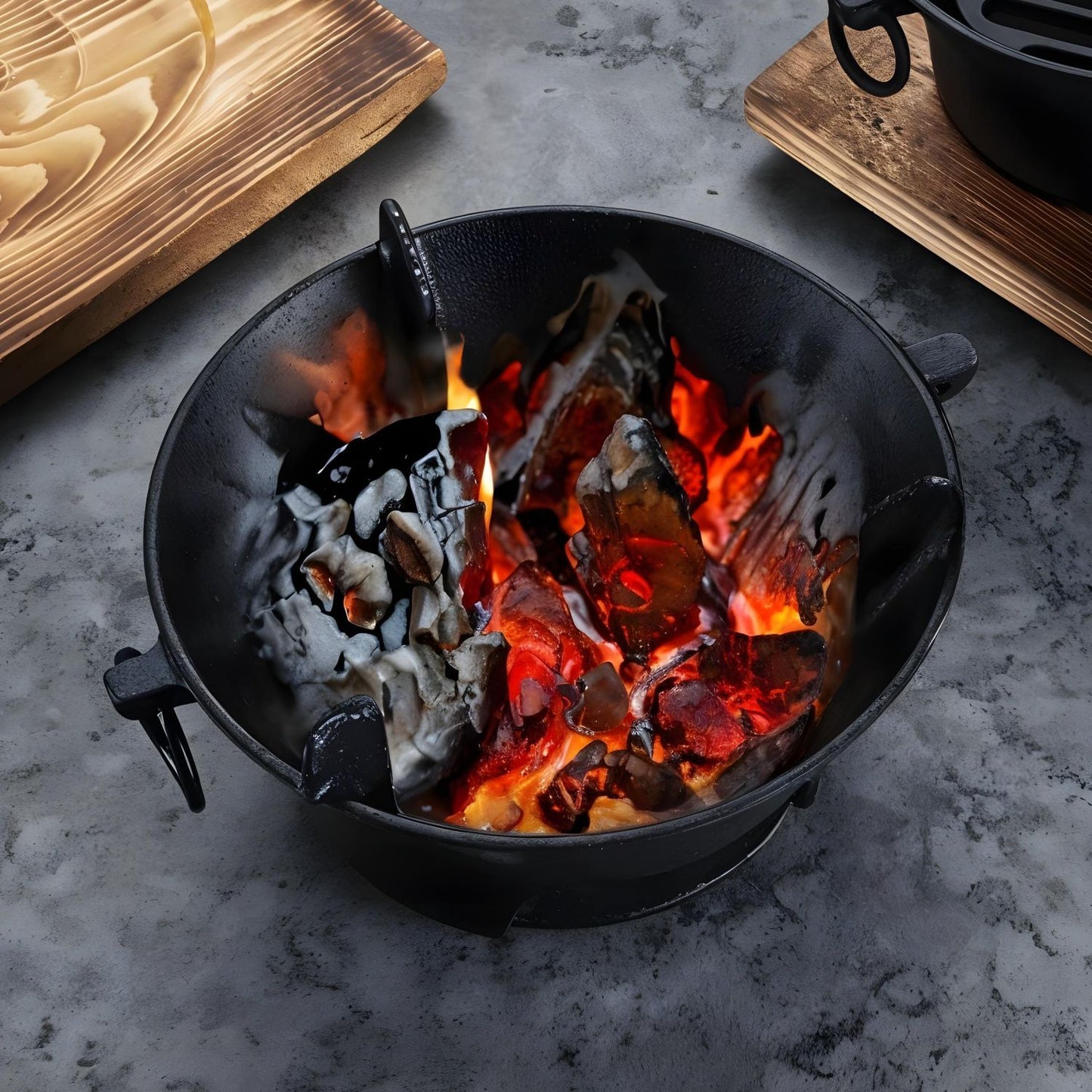 Cast Iron BBQ Grill