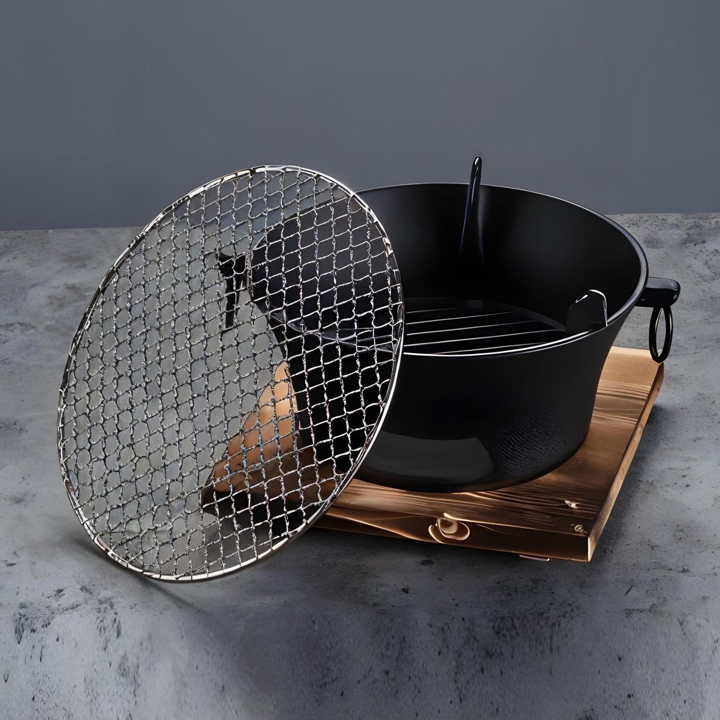 Cast Iron BBQ Grill
