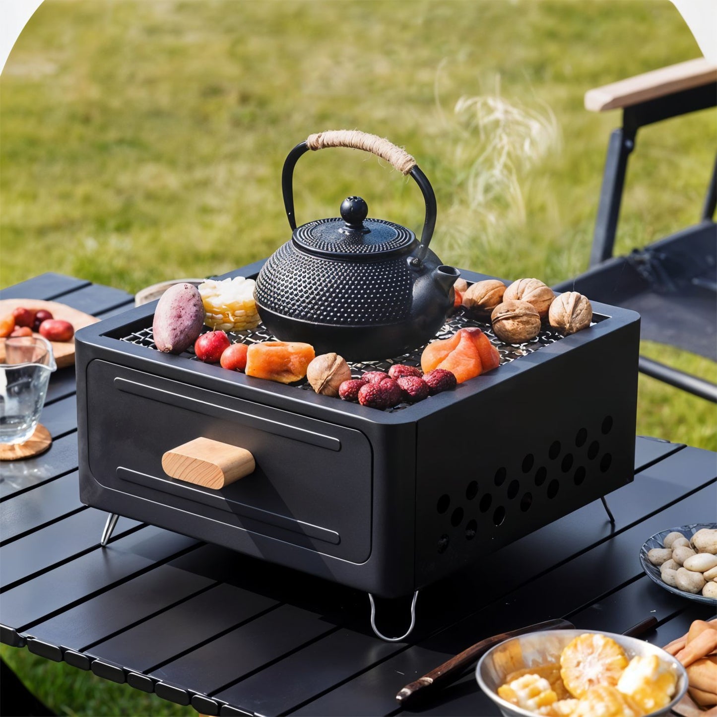 Portable Metal BBQ Grill