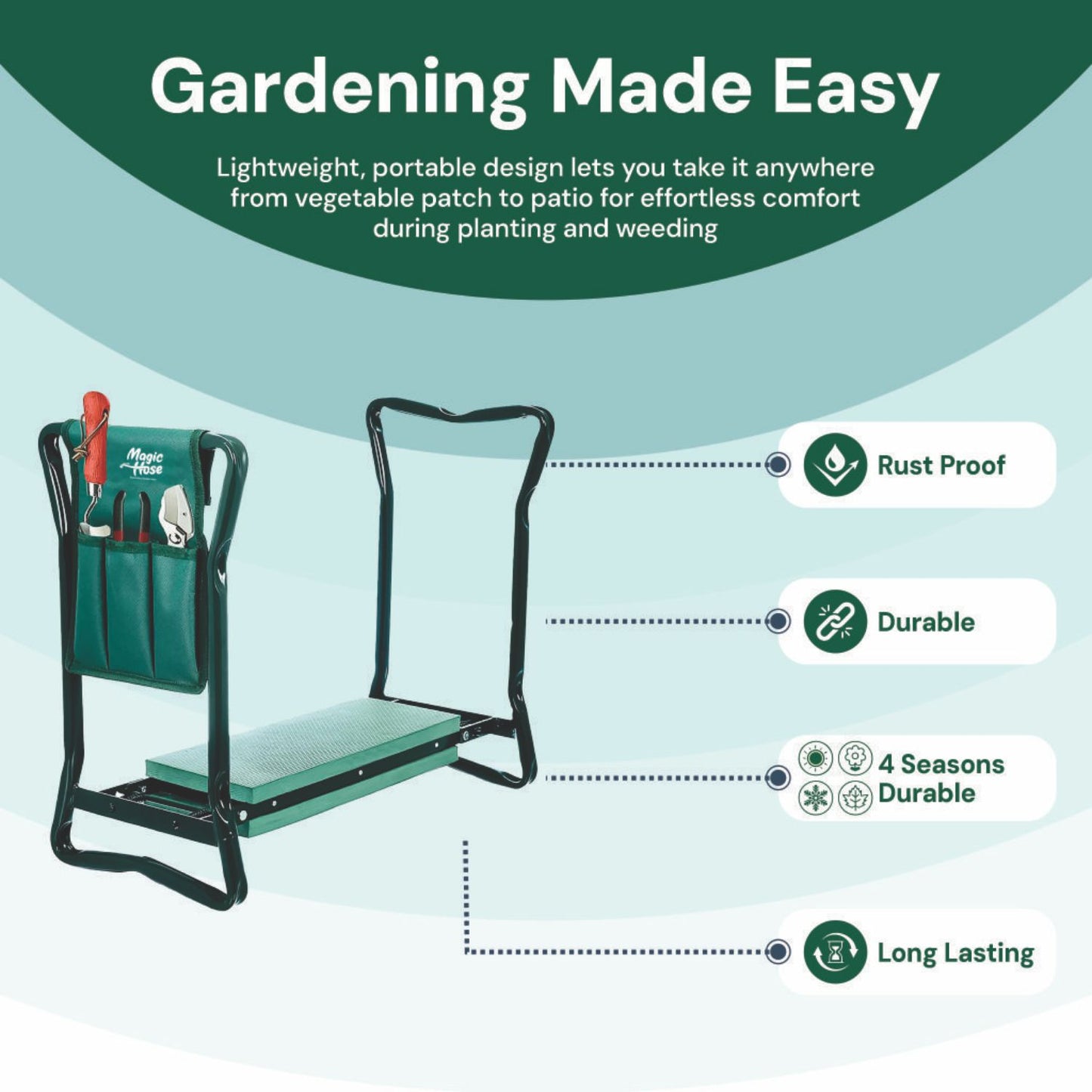Garden Kneeler & Bench