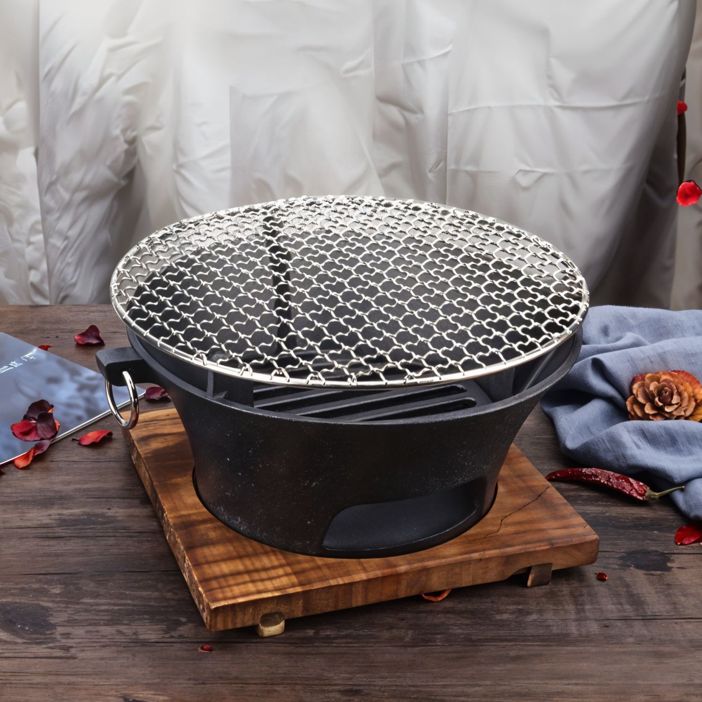 Cast Iron BBQ Grill