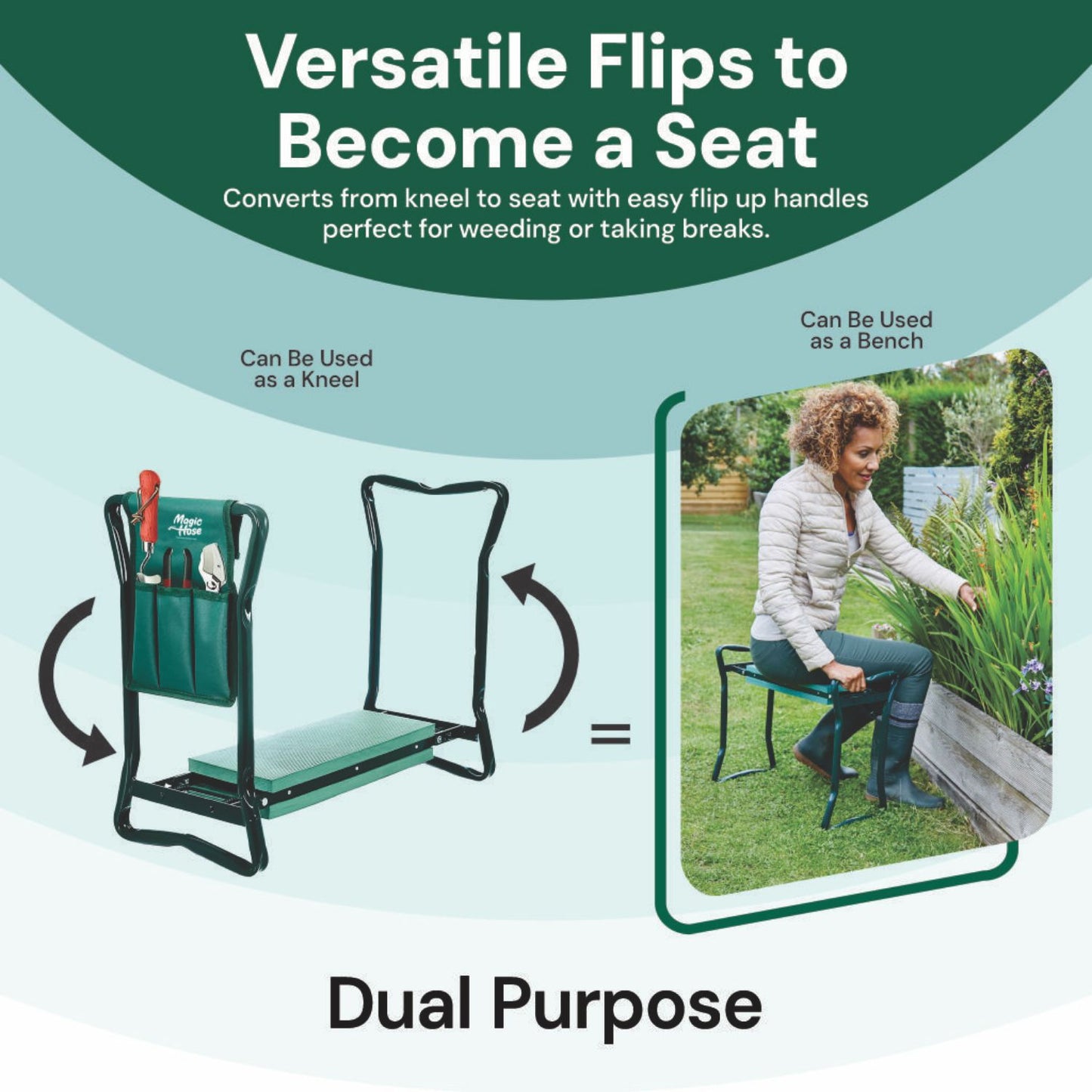 Garden Kneeler & Bench