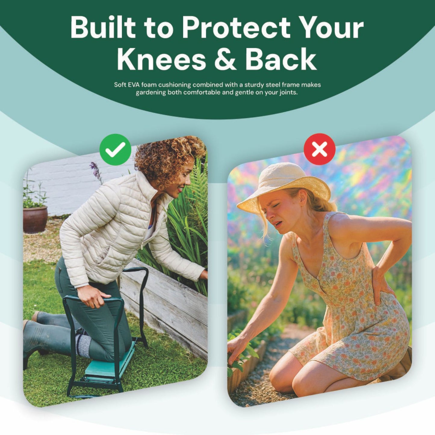 Garden Kneeler & Bench