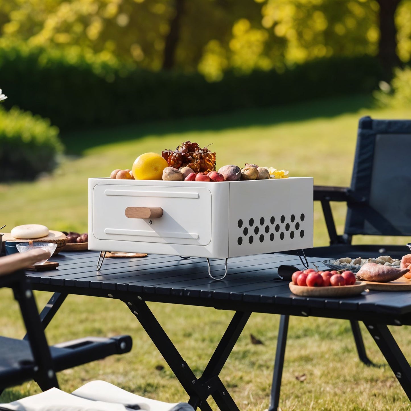 Portable Metal BBQ Grill