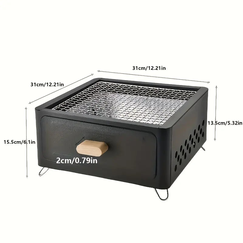 Portable Metal BBQ Grill