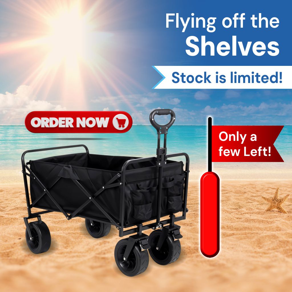 Folding Beach Wagon Trolley