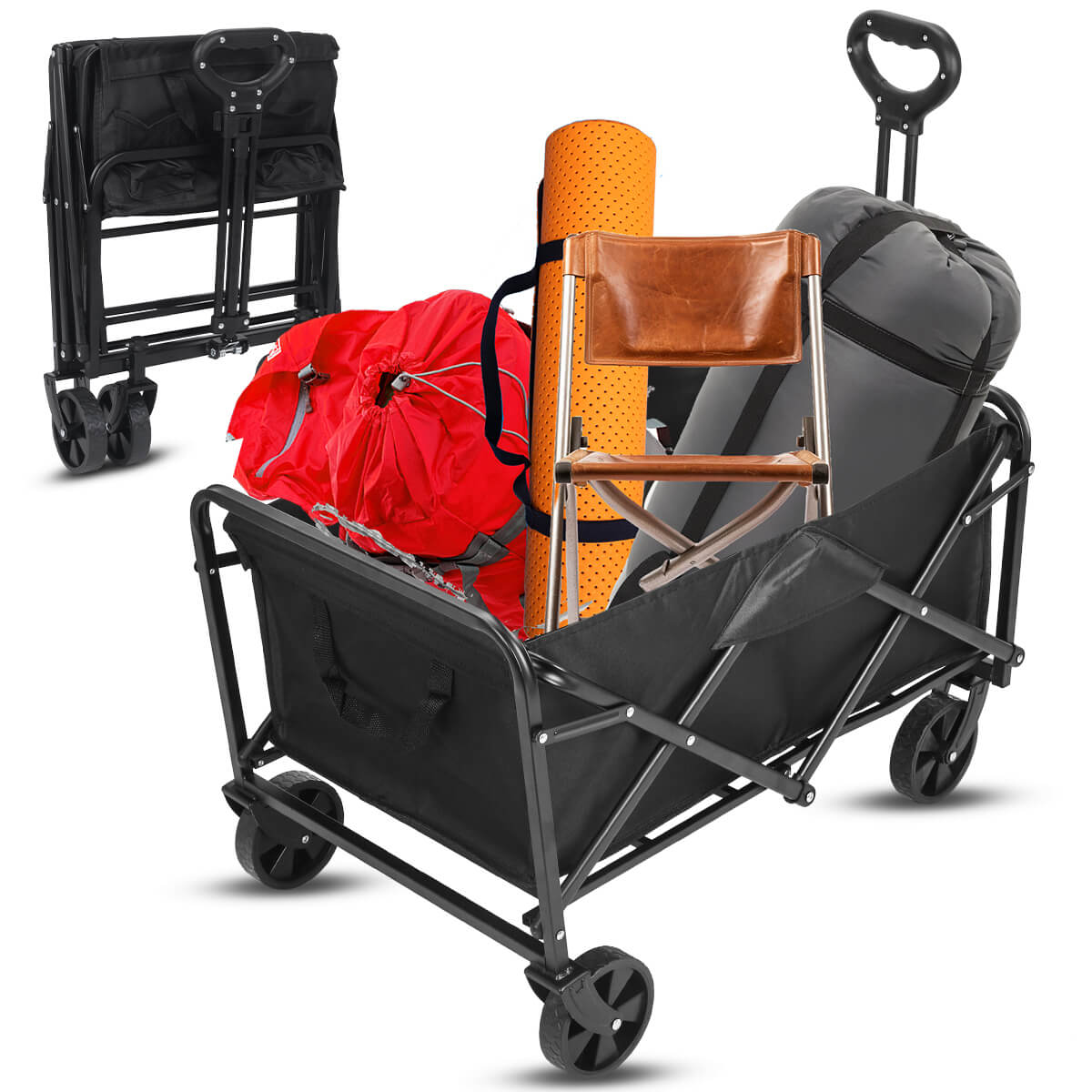 Folding Beach Wagon Trolley
